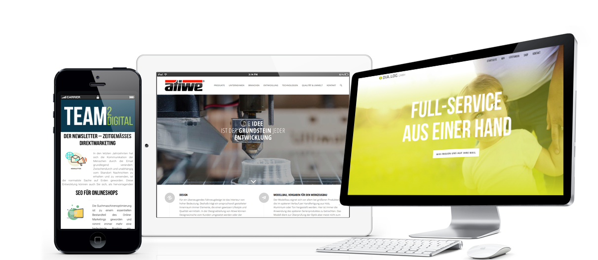 Webdesign Agentur Dortmund Showcase